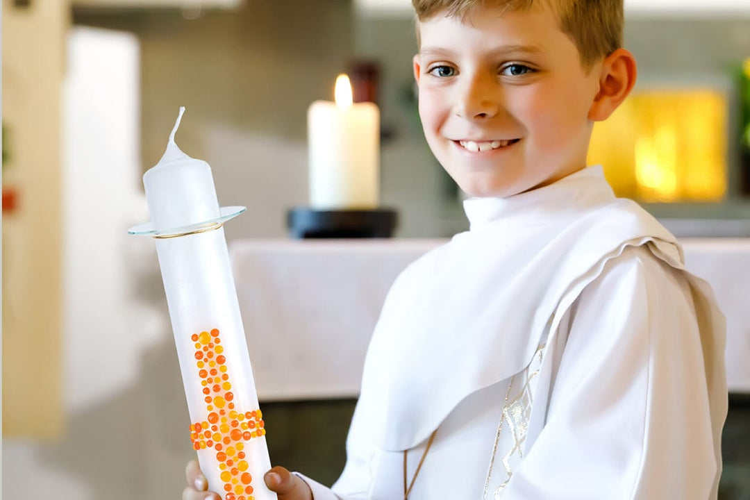 KOMMUNIONKERZEN FÜR MÄDCHEN UND JUNGEN