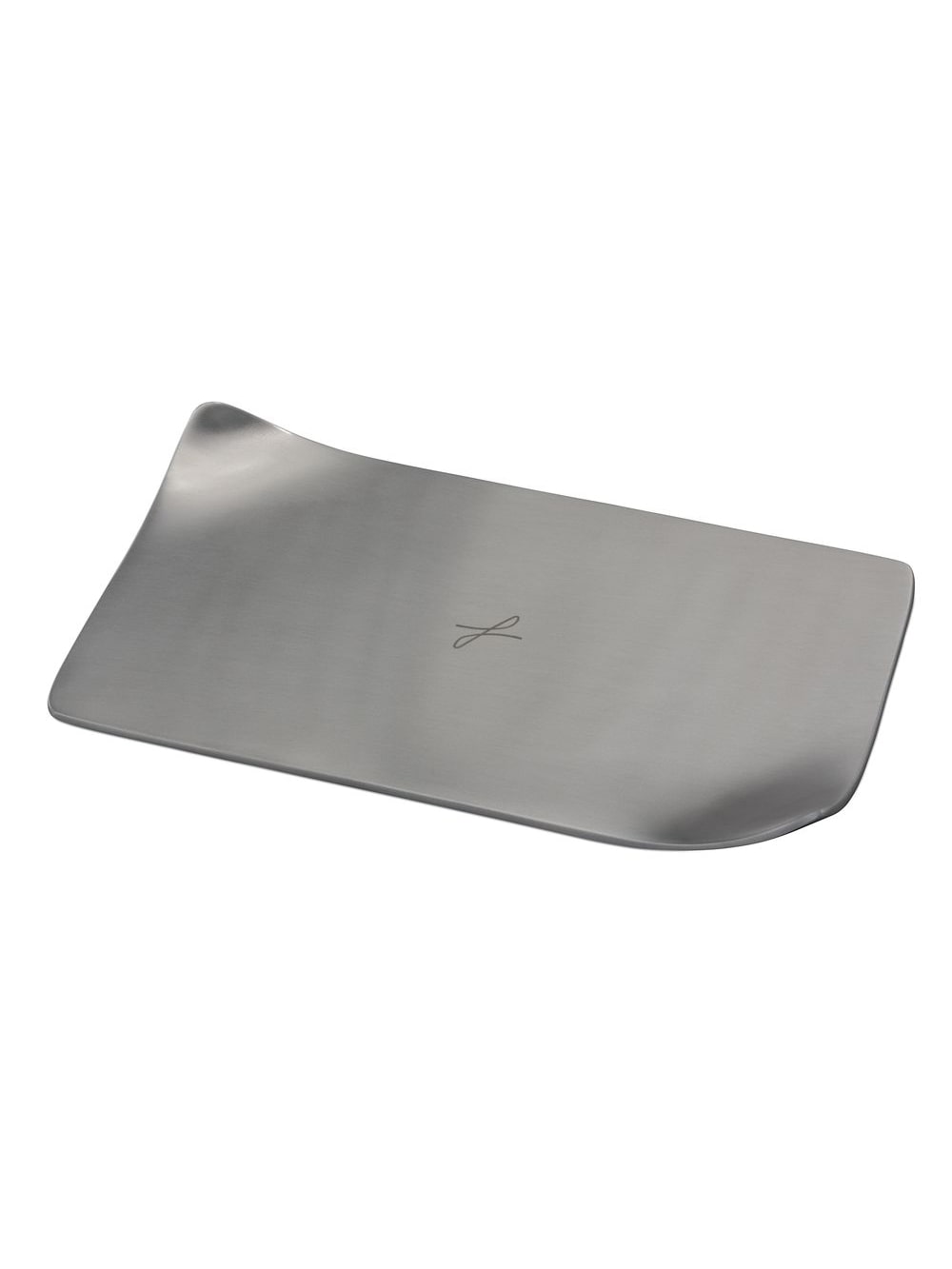 Kerzenteller silberfarben eckig zwei, 10 x 18cm € Kerzenleuchter Silberfarben 1928 WikaKerzen