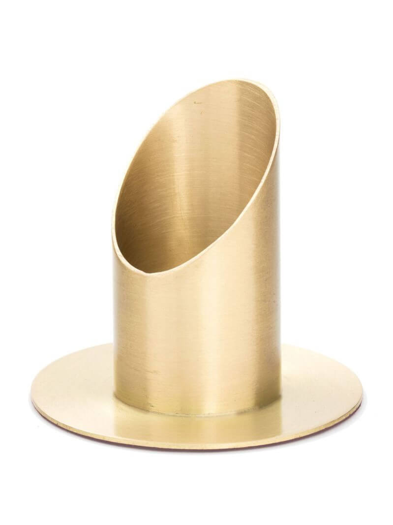 Kerzenleuchter goldfarben für KerzenD 3cm