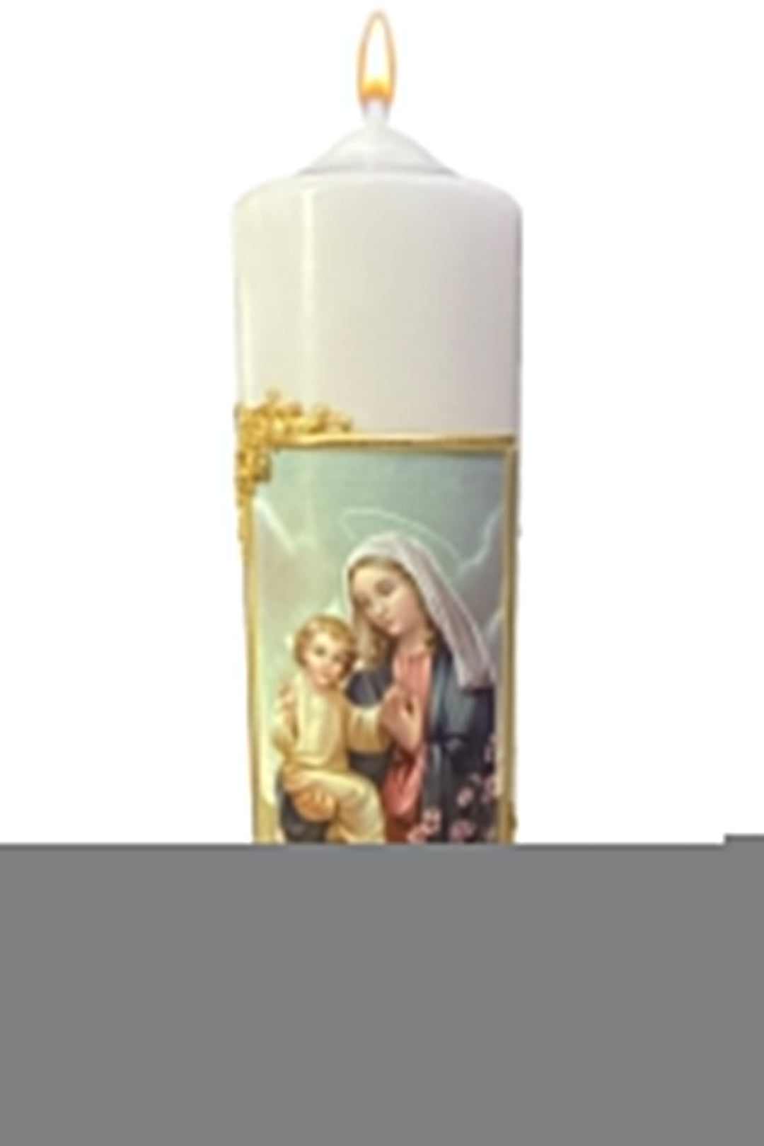 Jesuskind Marienkerze € Marienkerzen Jesuskind-Gold WikaKerzen