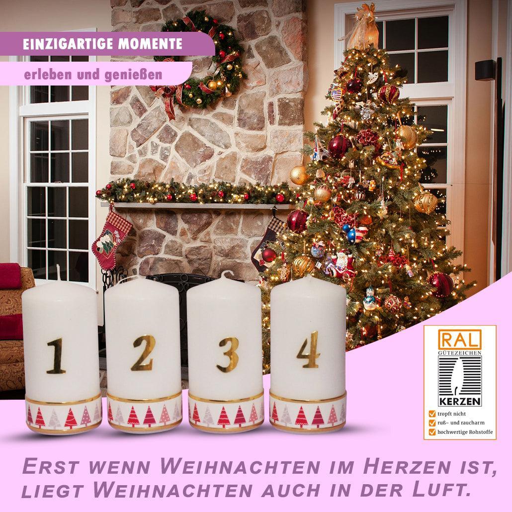 Adventstumpen - WikaKerzen