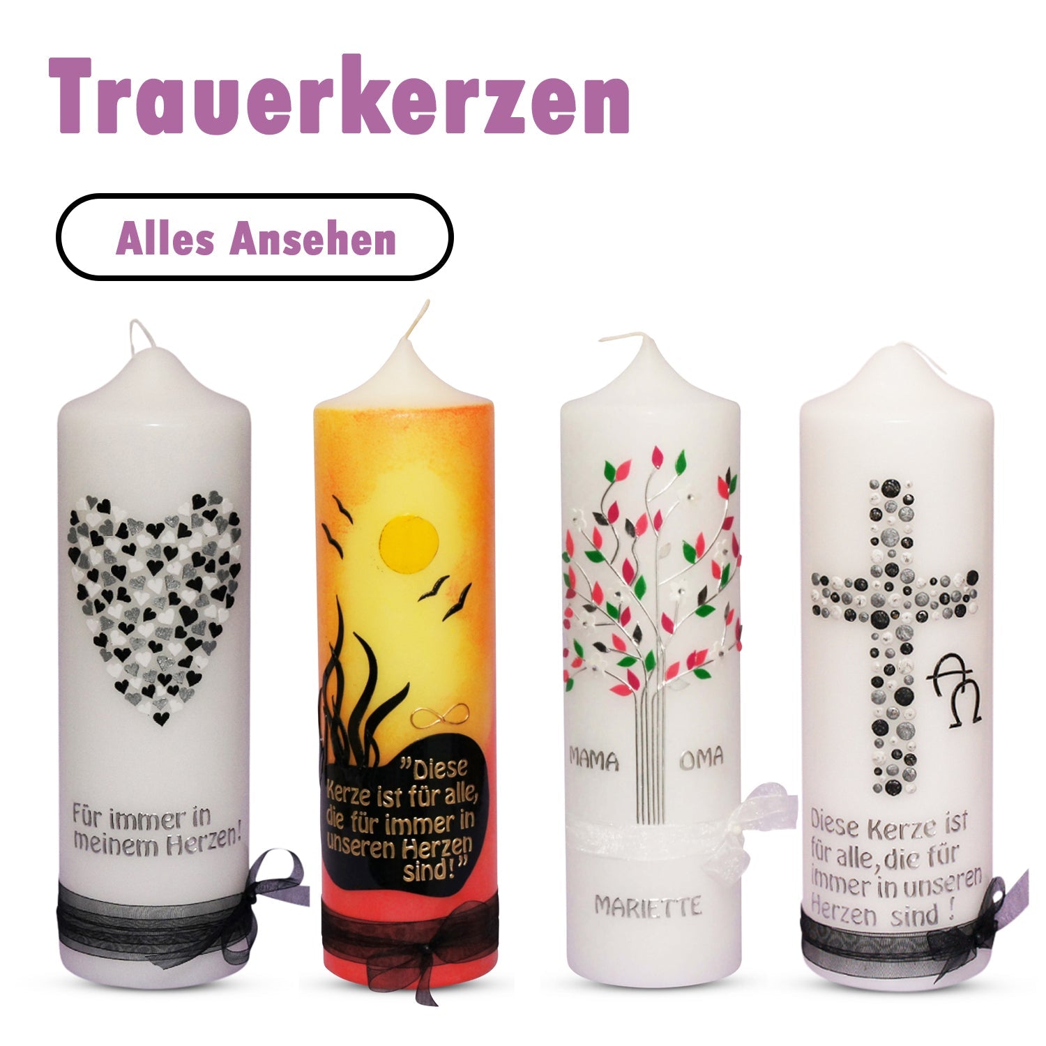 Gedenkkerzen