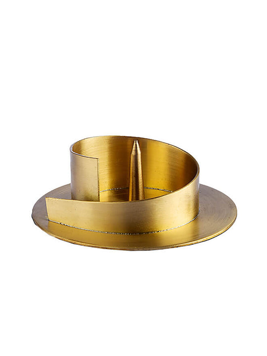 Kerzenleuchter Gold für Kerzen Ø 4 bis 8cm