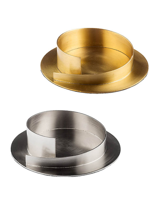 Kerzenleuchter für Kerzen - Kerzenständer in Gold & Silber