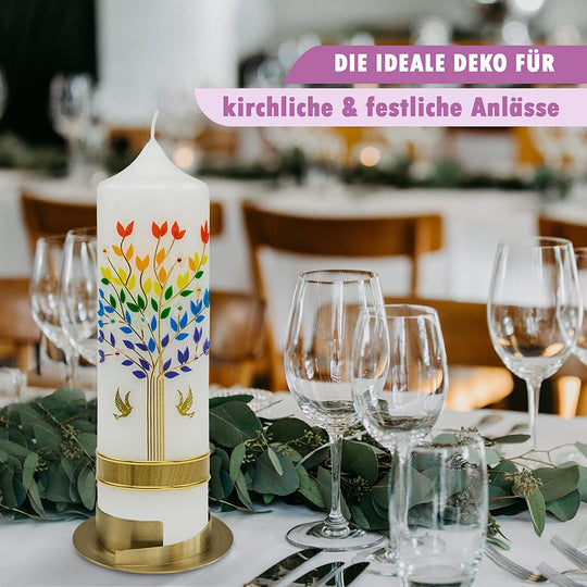 Kerzenleuchter für Kerzen - Kerzenständer in Gold & Silber
