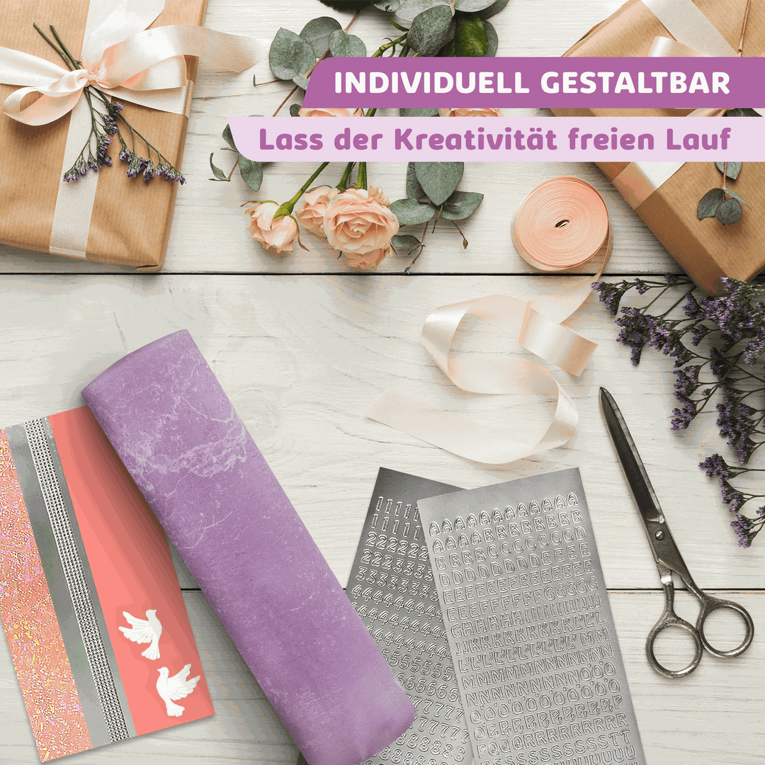 Rustic Stumpenkerze-Rohling - Zur Deko oder zum Basteln € Kerzenrohling Grau-20x7 WikaKerzen