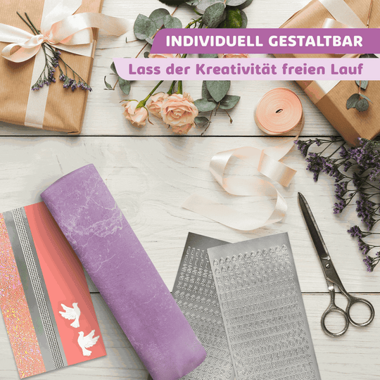 Rustic Stumpenkerze-Rohling - Zur Deko oder zum Basteln € Kerzenrohling Grau-20x7 WikaKerzen