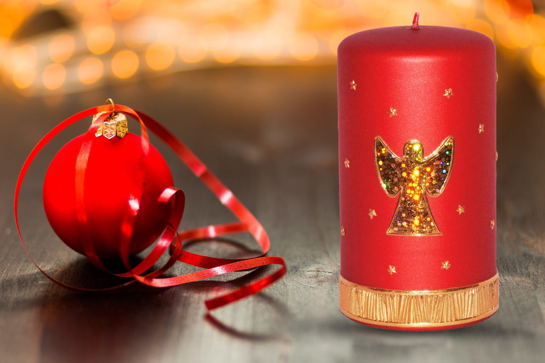 Weihnachtskerze Adventskerze Stumpe