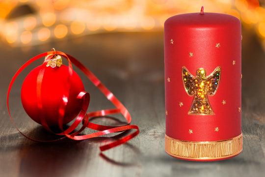 Weihnachtskerze Adventskerze Stumpe