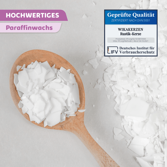 Rustic Stumpenkerze-Rohling - Zur Deko oder zum Basteln