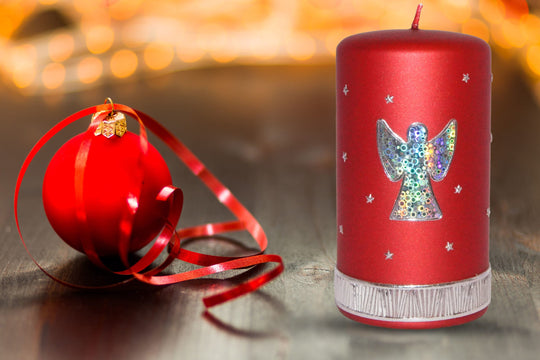 Weihnachtskerze Adventskerze Stumpe