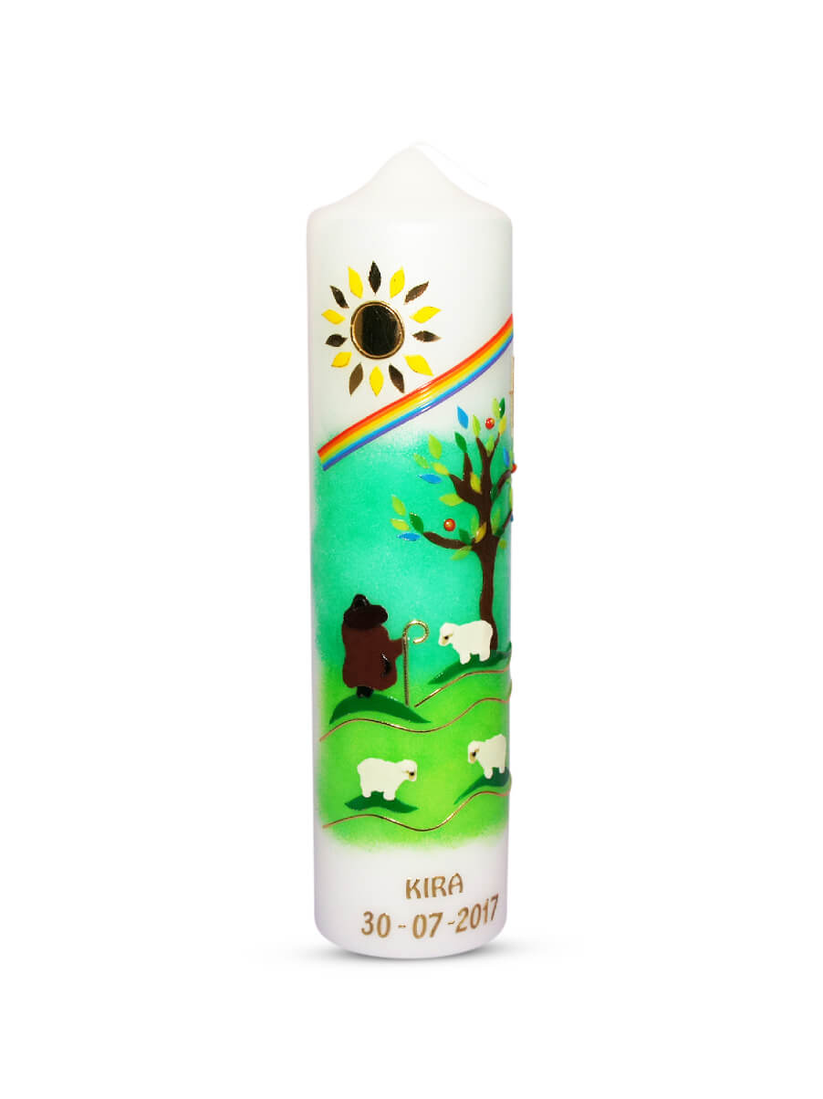 Taufkerze " Hirte "