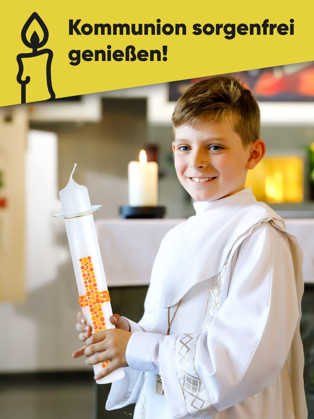 Kerzen-Tropfenfänger , Tropfschutz für Spitzkerzen