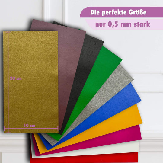 Wachsplatten zum Verzieren von Kerzen Farben-Sortiment