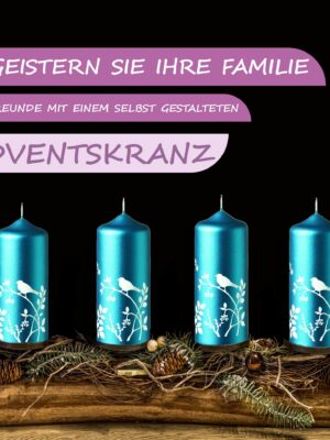 winter-wonderland-stumpen-ral-weihnachtskerze-adventskerze-adventskranz-stumpen-kerze-mit-nikolaus-weihnachtsmannin-rot-glänzend,-4-stück-steppenkerzen-adventskerz (14)