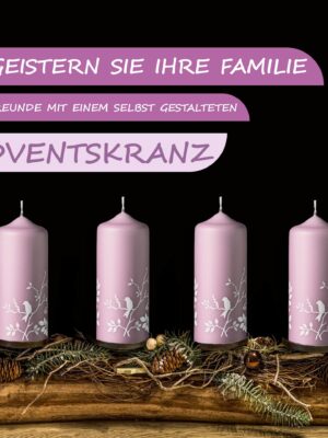 winter-wonderland-stumpen-ral-weihnachtskerze-adventskerze-adventskranz-stumpen-kerze-mit-nikolaus-weihnachtsmannin-rot-glänzend,-4-stück-steppenkerzen-adventskerz (16)